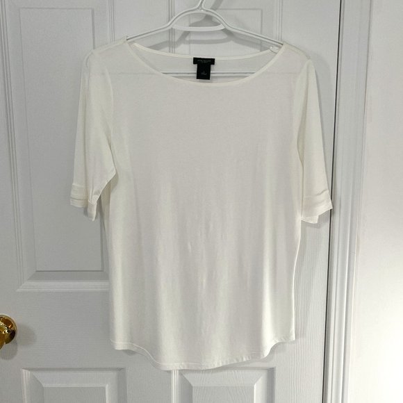 Ann Taylor | Tops | Ann Taylor White 